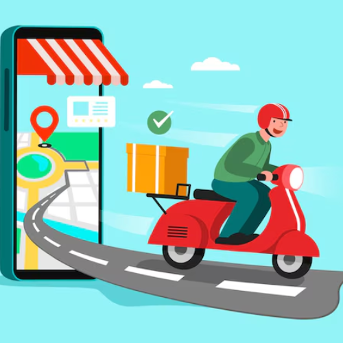 Colis en cours de livraison